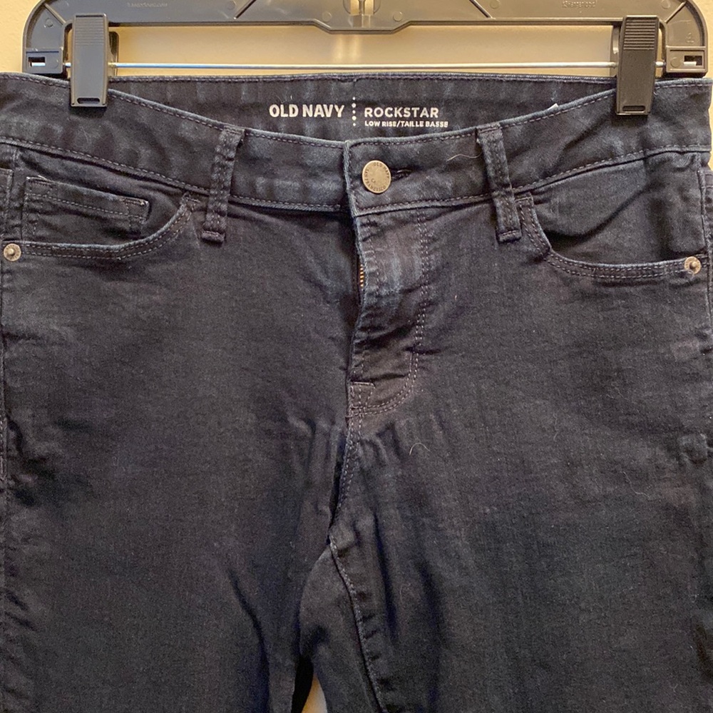 Old Navy Skinny Rockstar Jeggings. 8 short.
